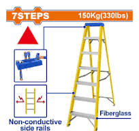 wld0907 echelle en fibre 7 marches