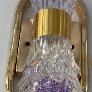 aplique cristal transparent